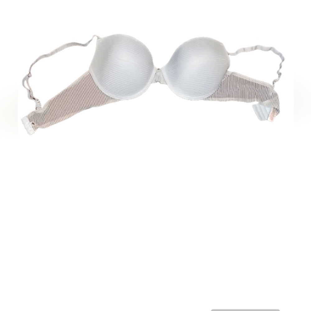 SALE❤️‍🔥NINE WEST BRA Light Blue with Sheer Band and Silver Detail